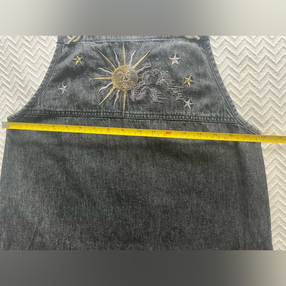 Quacker Factory Denim Overall Dress - Picture 6 of 13